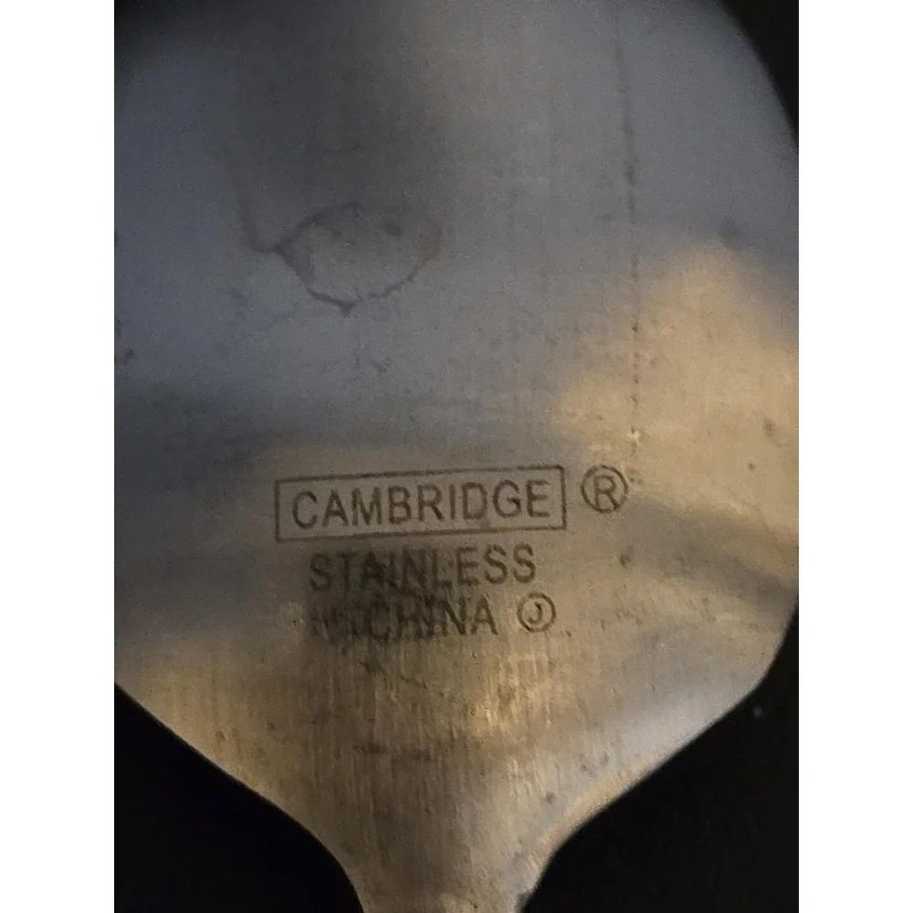 Lot Of 6 Various Silverplated Flatware Spoons Forks w 2‎ Stainless Steel Spoons